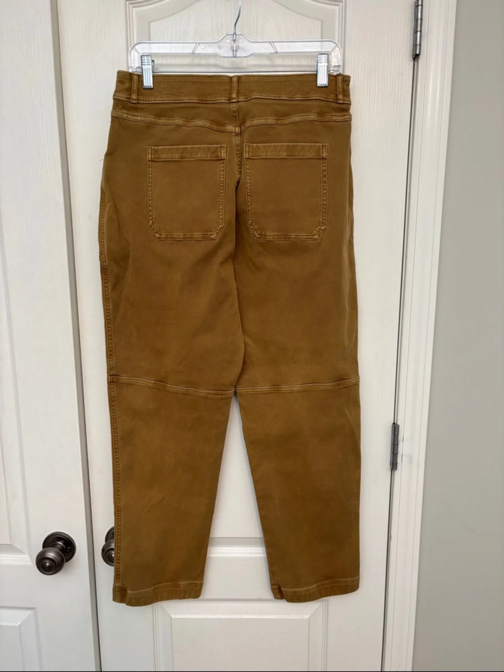 SPANX STRETCH TWILL STRAIGHT LEG PANT in Acorn size XL - Picture 7 of 8
